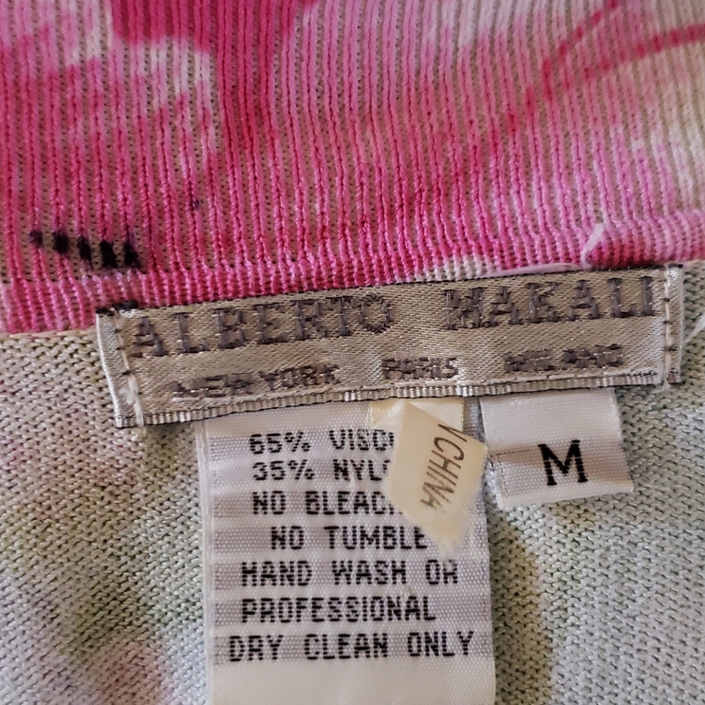 Double zip floral Alberto  Makali top - Picture 5 of 5